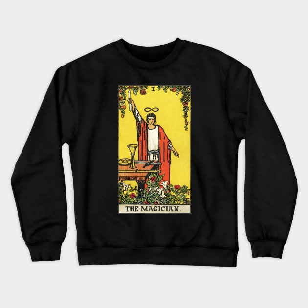 THE MAGICIAN Crewneck Sweatshirt by WAITE-SMITH VINTAGE ART